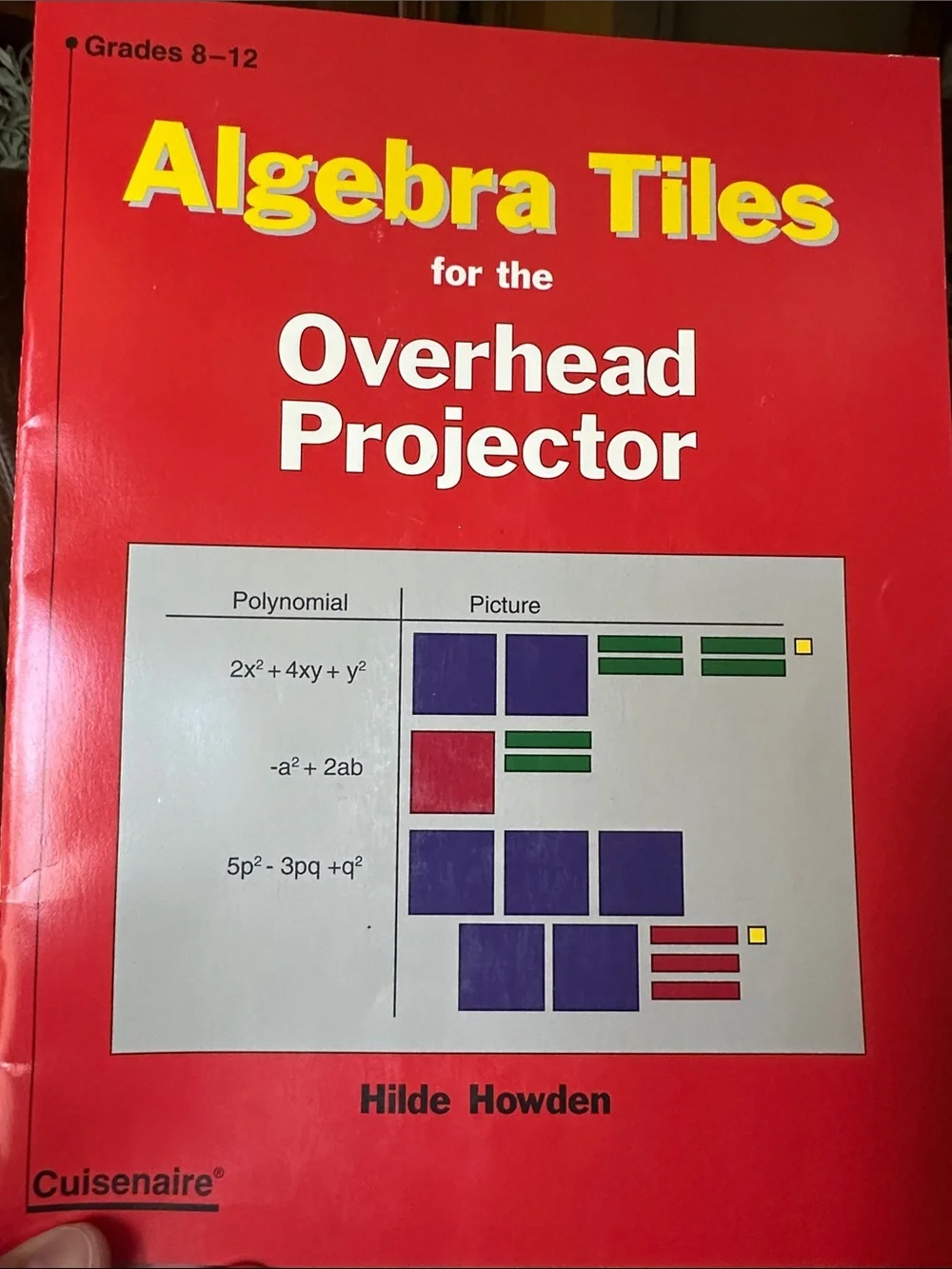 Algebra tiles manipulatives - 10 student sets + overhead set for teacher. Gr 6+
